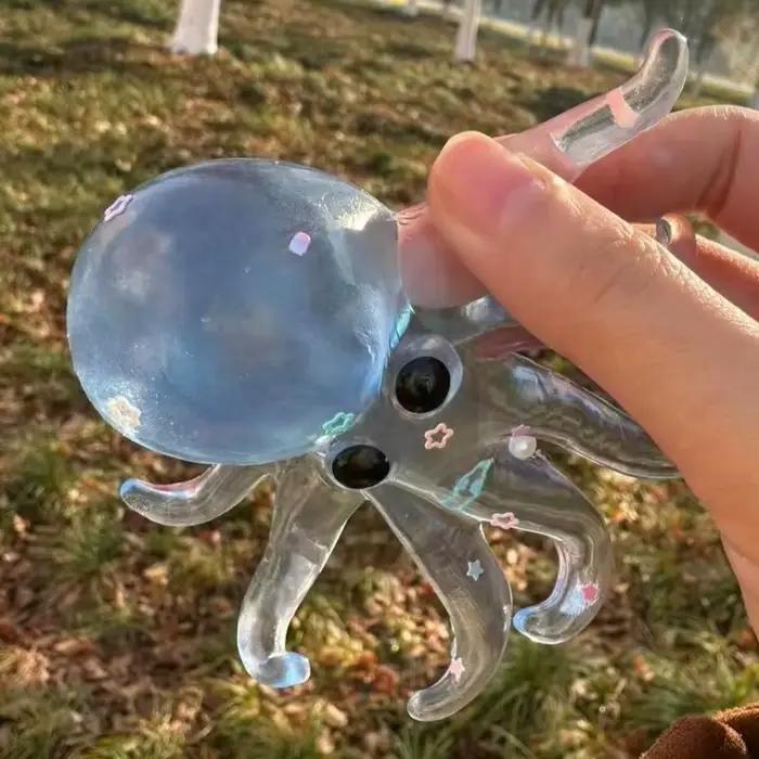 Squishy océan poulpe presser Fidget jouet Simulation soulagement du Stress jouet à rebond lent peut