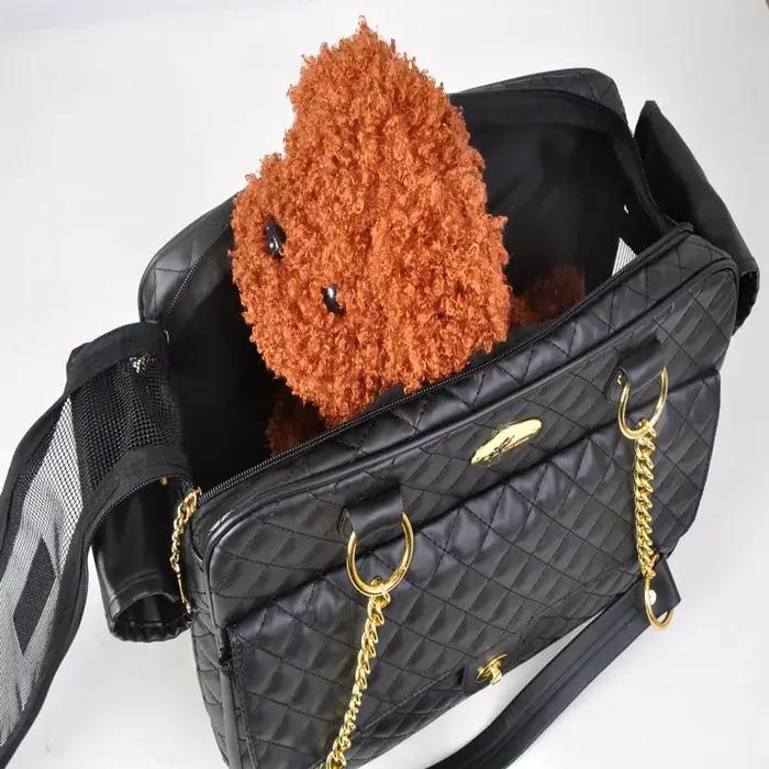 Porte-animaux de luxe de styliste pour petits animaux de compagnie