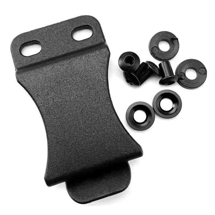 Clip de ceinture pour étuis pour pistolets Kydex et gaine de couteaux-(à l'intérieur de la ceinture/IWB)