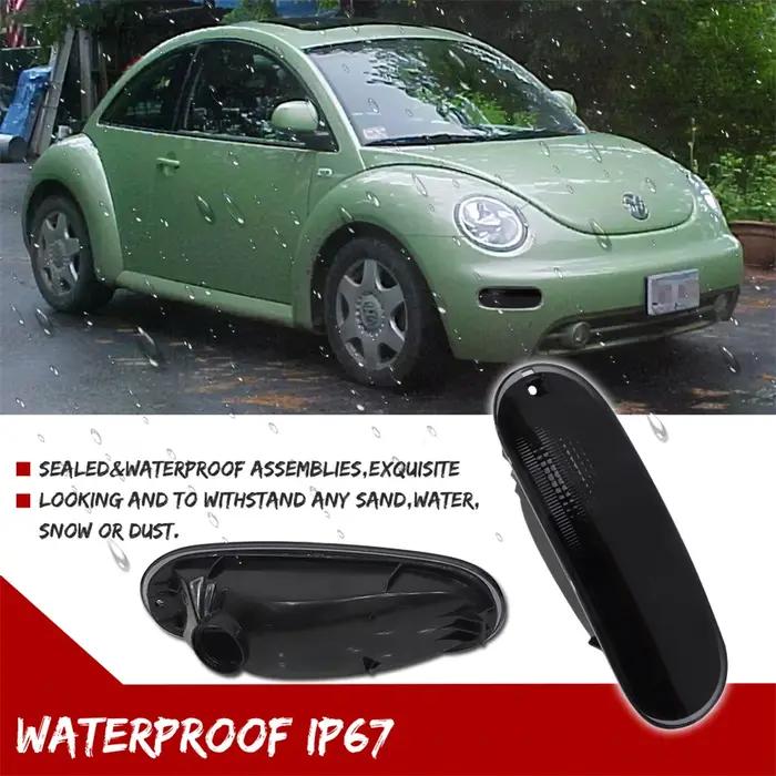 Couvercle de clignotant de pare-choc avant, coques, accessoires de voiture, pour VW Volkswagen Beetl