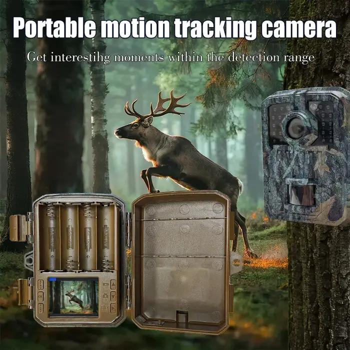 Caméra de chasse 16MP Wild Trail Gamera Vision nocturne infrarouge mouvement extérieur activé suivi Photo piège caméra Surveillance sauvage