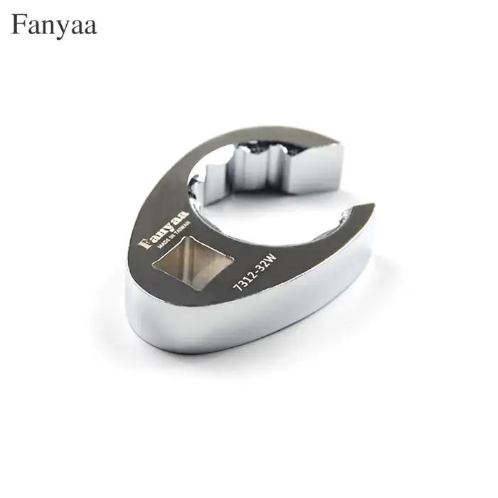 Fanyaa – outil de serrage à écrou évasé, tête de clé à tube à extrémité ouverte prune 1/2 pouces 20-