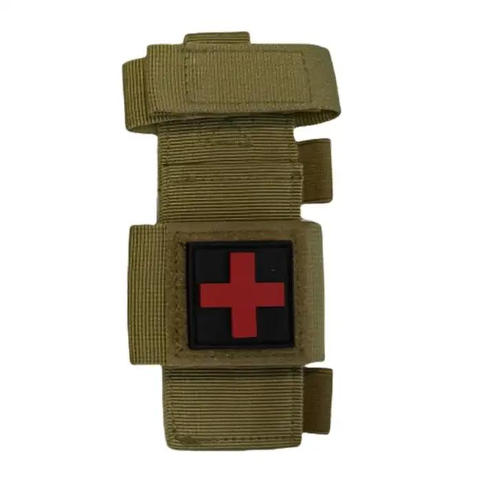 Ensemble de garrot tactique sangle d'urgence médicale rotative avec stylo tactique et ciseaux pour activités de plein air randonnée camping et sports outdoor