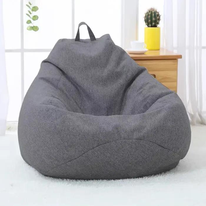 Grand pouf paresseux siège chaise housse de canapé canapé doux moelleux respirant adulte enfant Tata