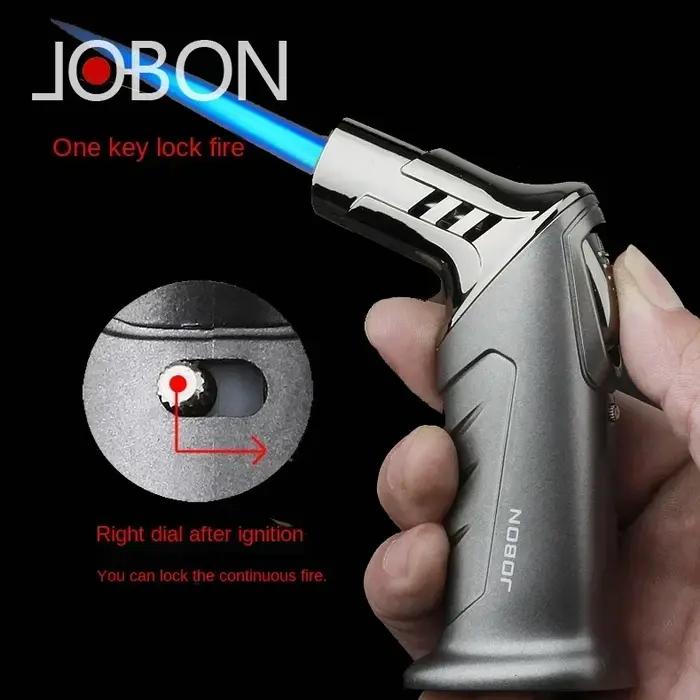 Pistolet pulvérisateur à flamme unique haute puissance torche à jet coupe vent briquet à gaz sécurité camping barbecue activités plein air