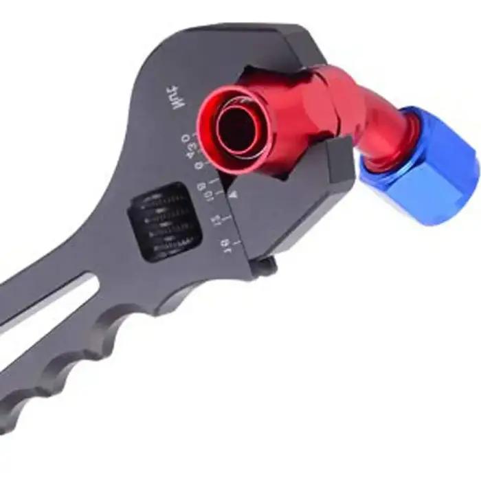 Adjustable AN3-AN16 Aluminum WRENCH HOSE Fitting Tool Aluminum Spanner AN 3 4 6 8 10 12 16