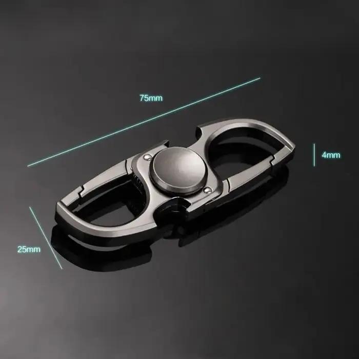Spinner à doigt Fidget main Spinner Anti-anxiété jouet soulage le Stress doigt Spinner Ketchain ouvr
