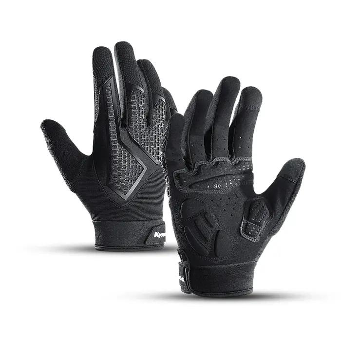 Gants de cyclisme antidérapants à doigts longs