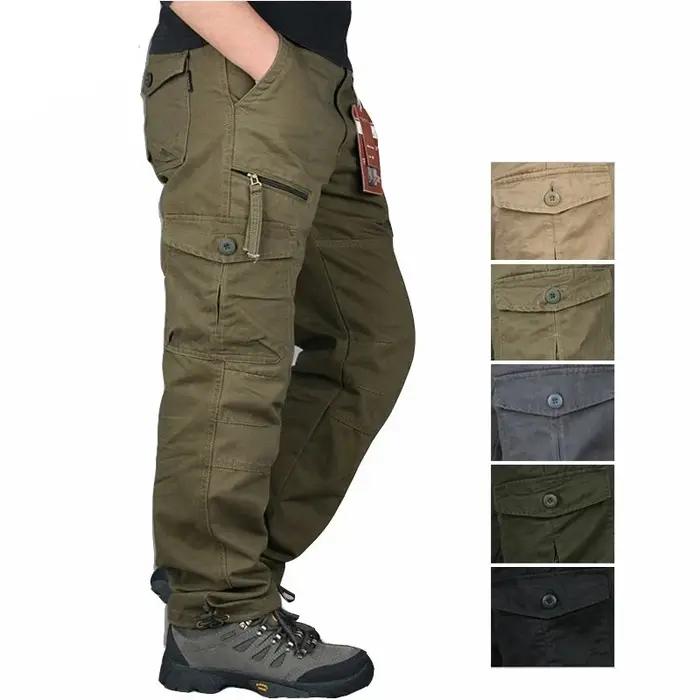 Pantalon cargo camouflage tactique coton pour chasse et outdoor - Coupe confortable homme