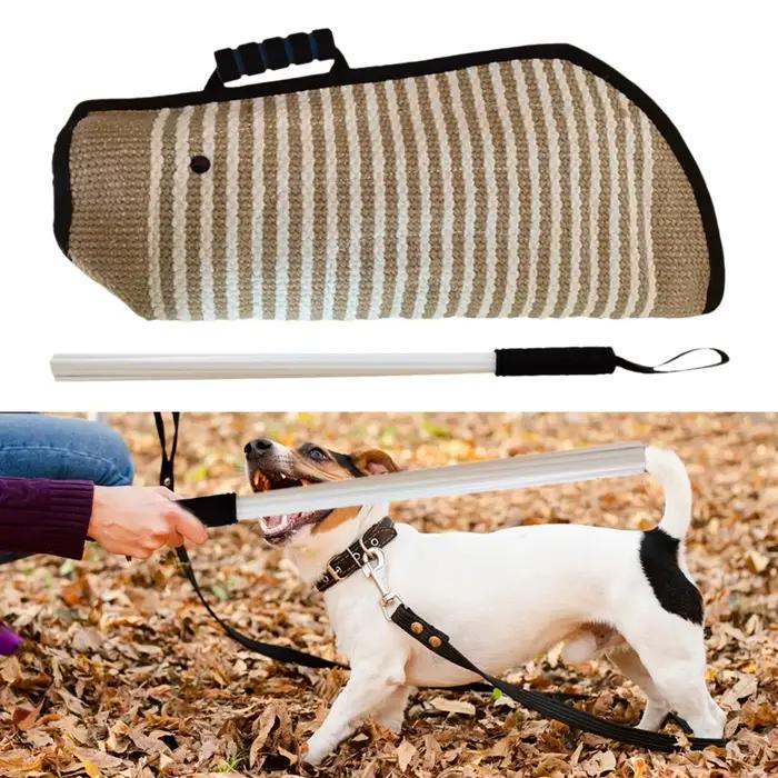 Manchon de dressage pour chiens protection des bras entraînement morsure professionnel adapté petits chiots grands chiens occassions spéciales