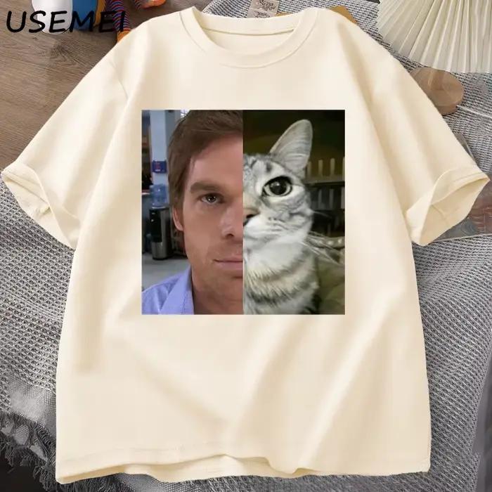 T-shirt Dexter Morgan en coton de haute qualité pour hommes, style décontracté et moderne, vêtement universel pour toutes les saisons, occasions quotidiennes et cadeaux pour hommes