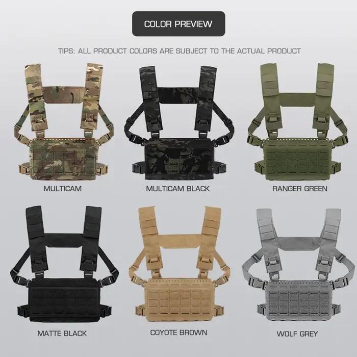 MK5 plate-forme de poitrine Molle SS MKV Micro châssis de combat Placard 5.56 Triple pochette gilet
