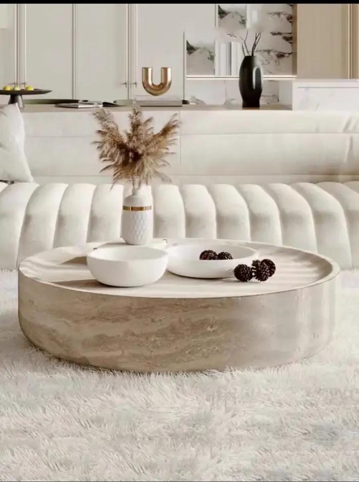 Table d'appoint ronde moderne claire japonaise industrielle Simple mignon gain de place