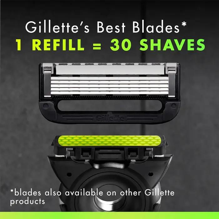 Lames de rasoir pour hommes Gillette Labs compatibles avec le rasoir Gillette Labs - 4/8 cartouches
