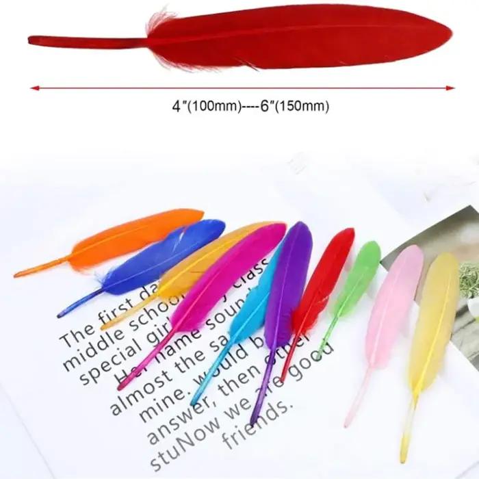 Plumes de canard DIY pour la fabrication de bijoux