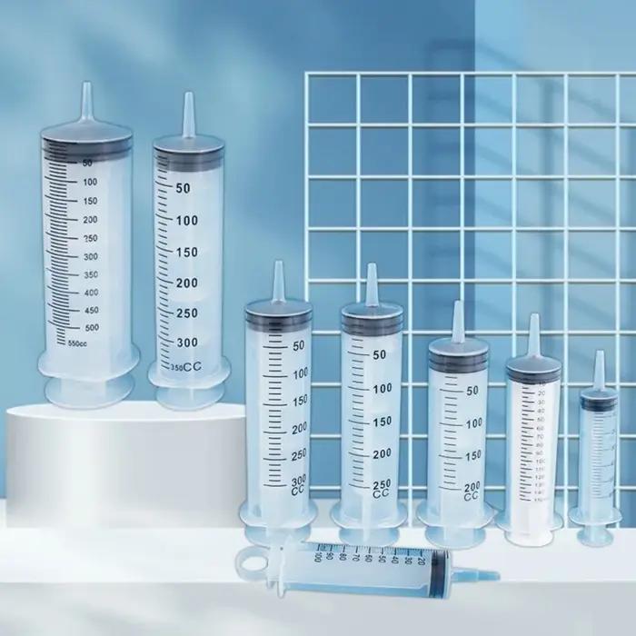 Seringue à tuyau de 100ml-550ml avec 100cm, pompe de grande capacité, injecteur hydroponique, sering