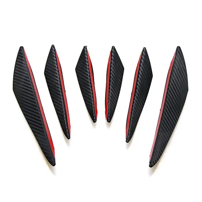 Offre spéciale 6 pièces/ensemble décoration diffuseur séparateur aileron corps Spoiler Canard Valenc