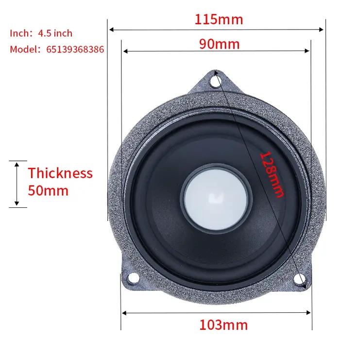 Haut-parleur Midrange pour panneau de porte, pour BMW E81 E82 E87 E88 E90 E91 E92 E93 F10 F11 M5 F90