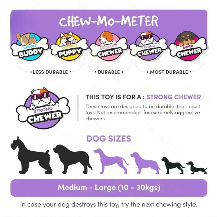Jouet en velours en peluche pour chiens