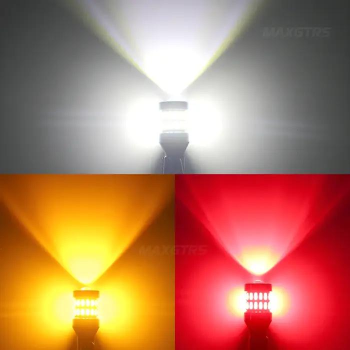 2 pièces 1400LM Super lumineux T15 W16W LED sans erreur 4014 SMD 921 912 lampe à LED pour voiture fe