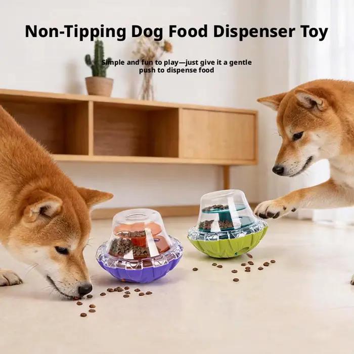 Jouet distributeur de friandises pour chiens et chats stimulant mentalement et favorisant l'alimentation saine et lente