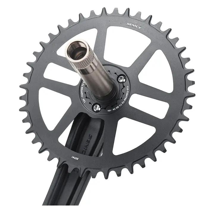 SENICX PR3 pédalier de vélo de gravier 40T/42T/44T plateau 165mm 170mm 175mm manivelle 10/11S vitess