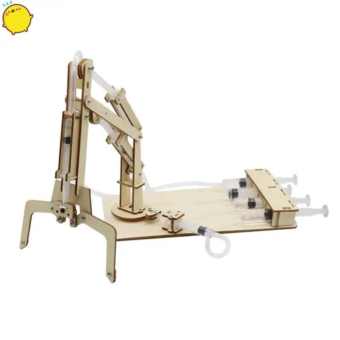 Bras mécanique hydraulique, modèles de bricolage et jouet de construction, modèle scientifique et éd