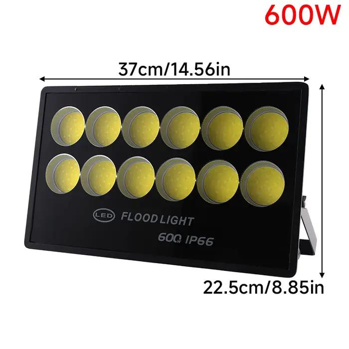Éclairage LED 50W 100W 200W 300W 400W 500W 220V projecteur IP65 lampe étanche Led