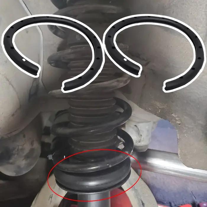 Ressorts de bobine de voiture en caoutchouc, manchon de direction isolant, Absorption des chocs, cou