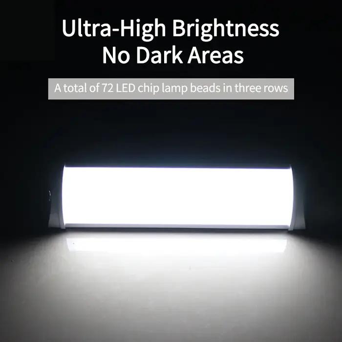 72LED 3 rangées 12V 24V plafonnier RV intérieur remorque bateau Cargo Camper lampe LED lumières pour