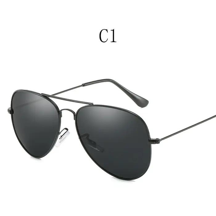 Lunettes de soleil polarisées de luxe design vintage noire pour alpinisme ski randonnée glaciaire homme femme occasions spéciales