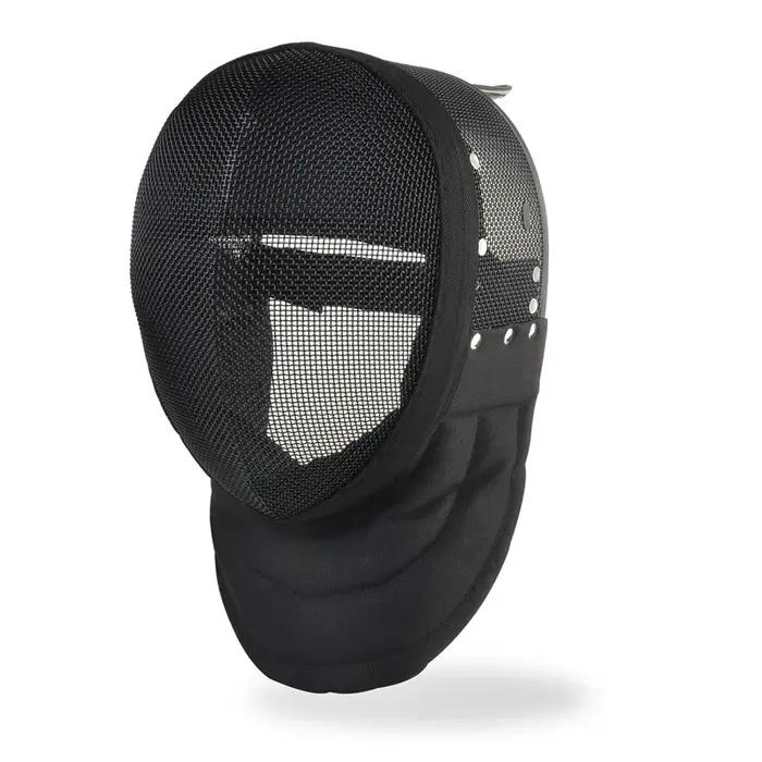 Masque d'entraîneur d'escrime FIE 1600N coque haute résistance doublure amovible polyester système de sécurité sangle arrière pour hommes femmes entraînement compétition cadeau