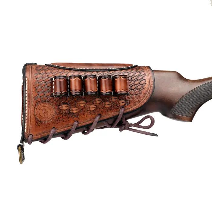Tourbon Coussinet de joue en cuir pour fusil