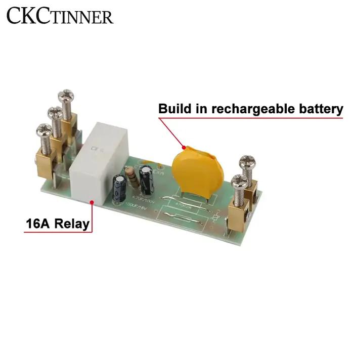 Minuterie numérique LCD AHC15A, relais de temps Programmable, contrôleur de commutateur 12V 24V 48V