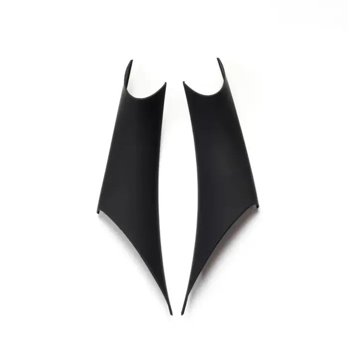 Garniture intérieure de poignée d'accoudoir de porte d'aspect carbone pour BMW série 3 F30 F32 GT F3