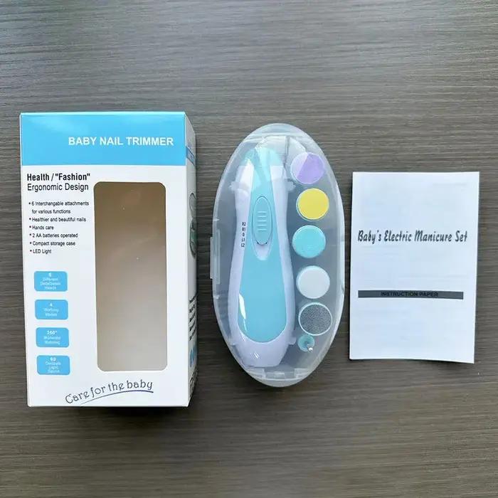 Coupe-ongles électrique multifonctionnel pour bébé
