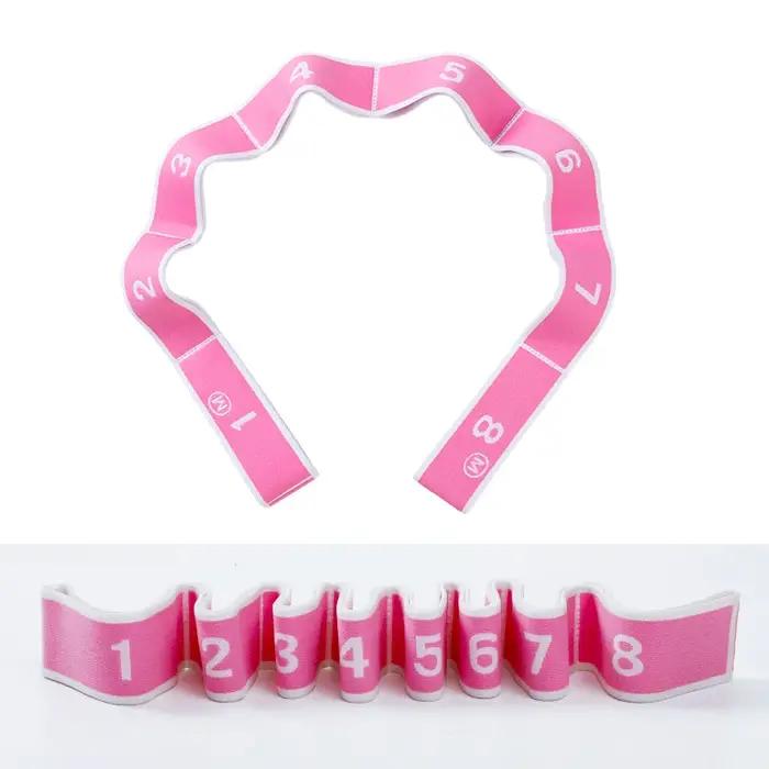 Bande élastique de danse pour enfants, Section numérique pour étirements, ceinture de résistance, ex