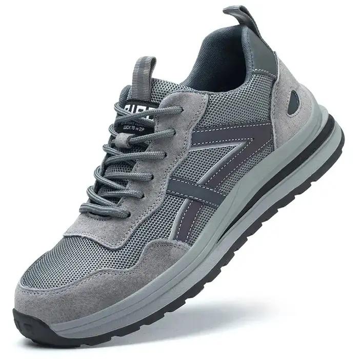 Sécurité légère d'orteil en acier de chaussures