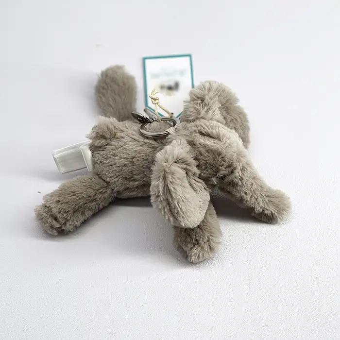 JELLYCAT Porte-clés en peluche ballon de golf, porte-clés en peluche raisin, peluche méduse, hippopo