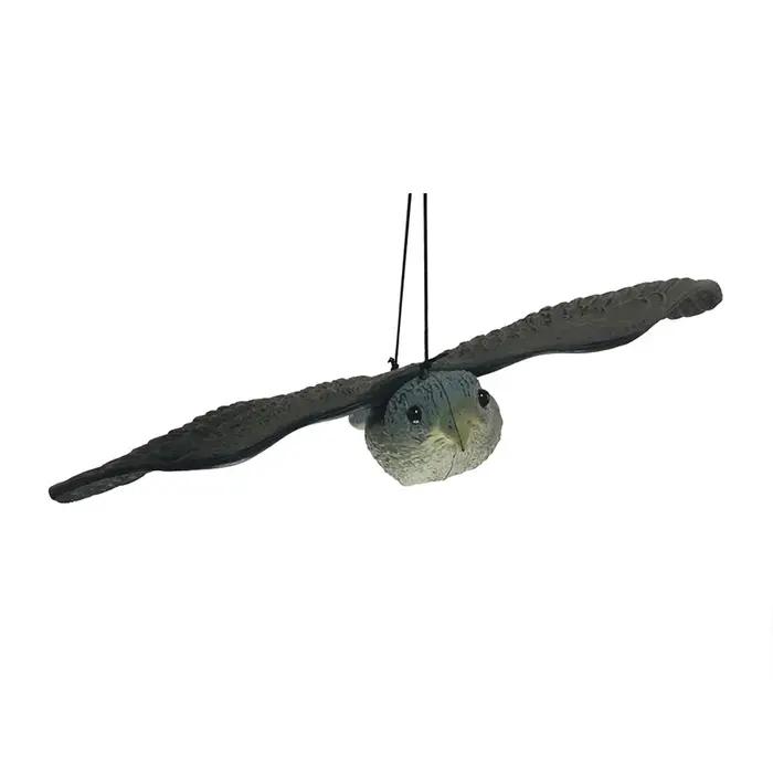 Dissuasif oiseaux en forme de faucon corbeau volant réaliste pour protection jardin clôture terrasse occassions spéciales