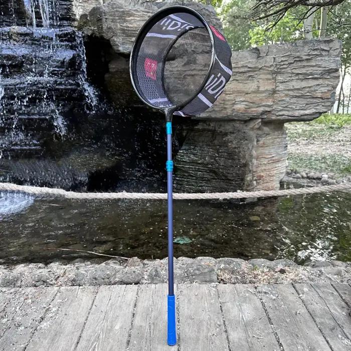 Épuisette de pêche portable, outils de plein air, adaptée à la pêche sur bateau et rivière