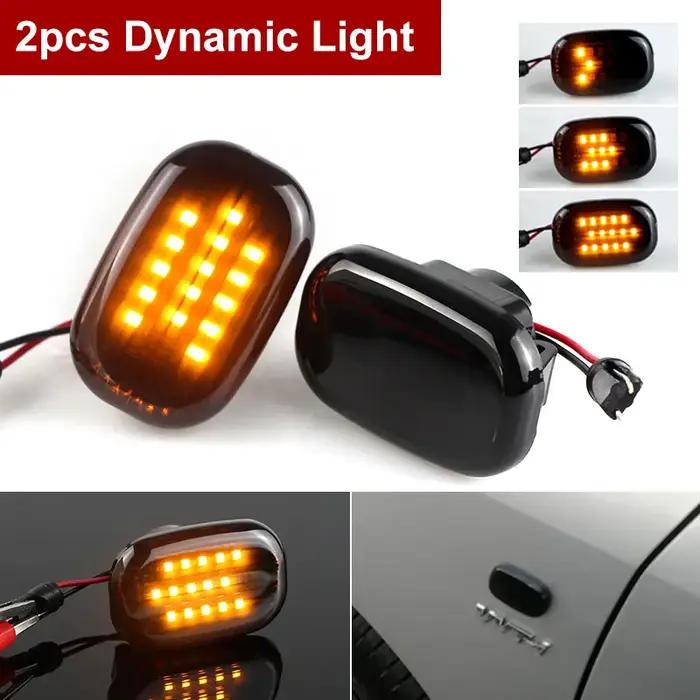 2 feux de clignotant latéraux dynamiques à Led Canbus pour Toyota Corolla RAV4 Prius Yaris Camry Vios Hilux Allex Avensi