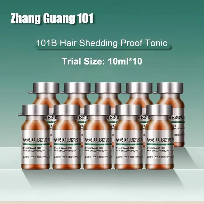 Zhangguang 101B/101M taille d'essai 10ml * 10 Anti-perte de cheveux Anti-perte de cheveux tonique qu