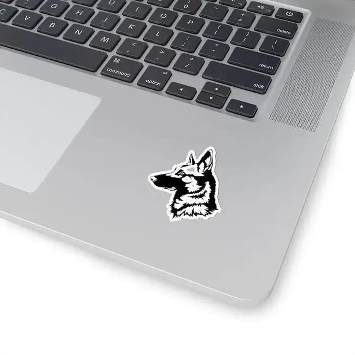 Autocollants profil malinoïens en PVC pour voitures, motos, vélos et pare-chocs - Design unique et personnalisable - Protection durable contre l'eau et le soleil - Facile à installer et à retirer