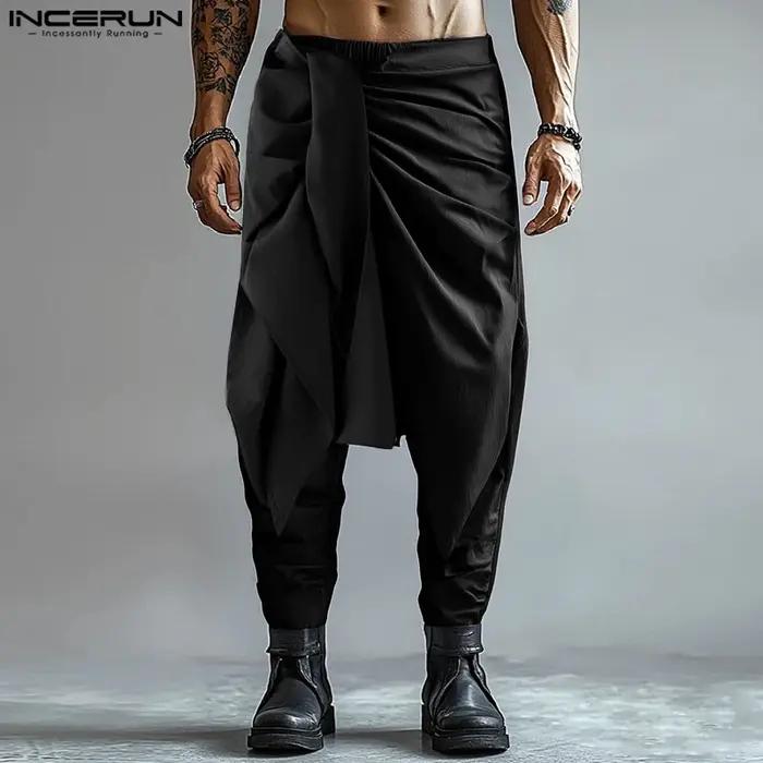 Pantalon harem casual homme été printemps streetwear oversize chasse confort S-5XL