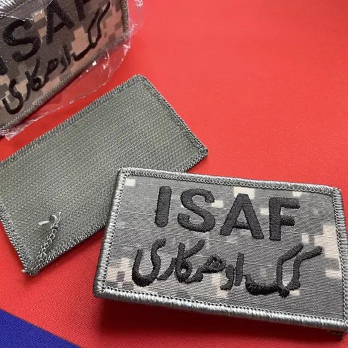 Patch de brassard de force d'assistance de sécurité internationale USGI US ISAF