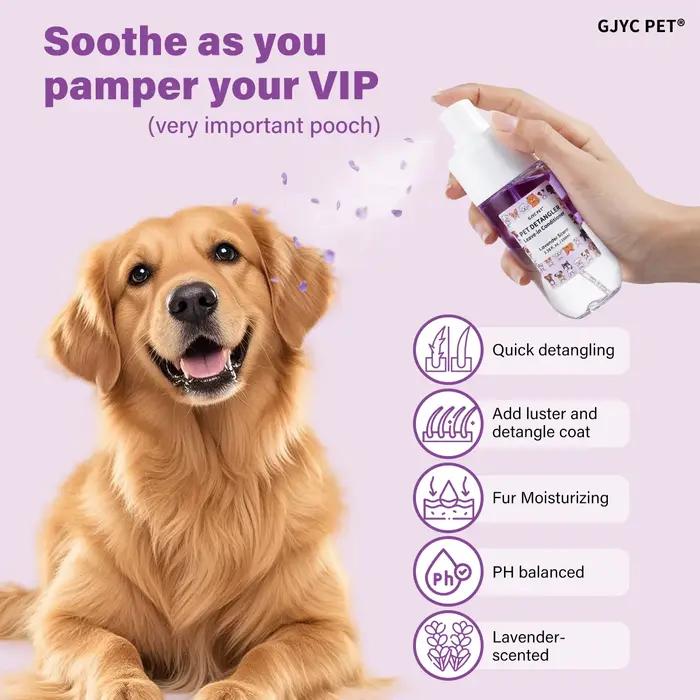 Spray démêlant pour poils d'animaux 100ml