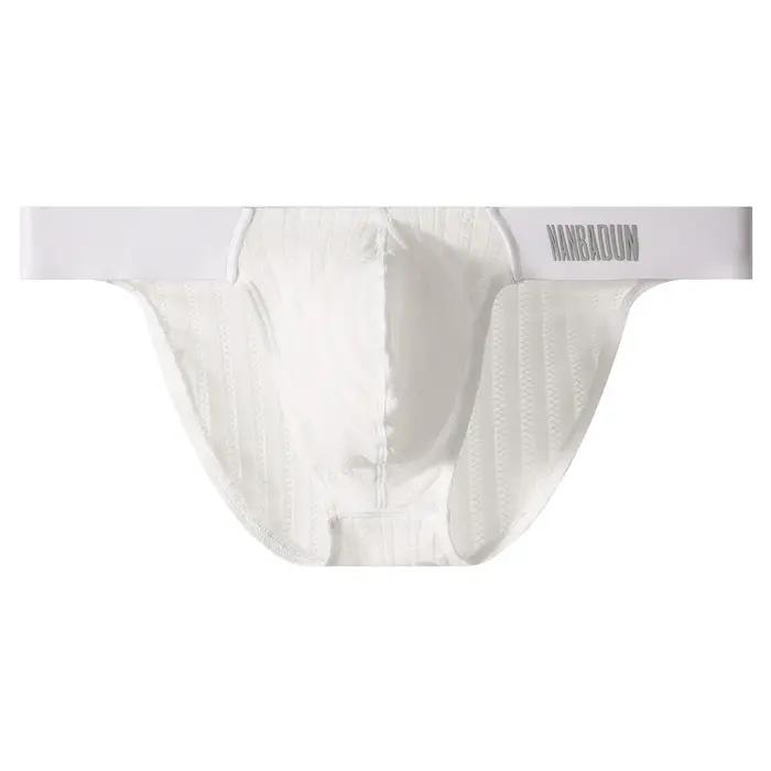 Caleçons en soie glacée à séchage rapide pour homme, sexy, fin et respirant, coupes mi-haute, confort élégant pour toutes les occasions