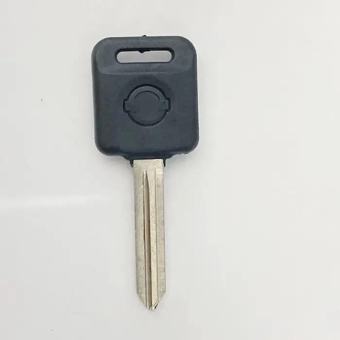 10 pièces/lot clé de voiture lame tête en plastique clé de porte vierge pour Nissan Bluebird Tiida S