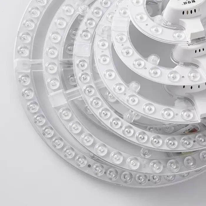 RnnTuu 12W 18W 24W 36W LED panneau d'anneau cercle lumière AC220V-240V LED panneau de plafond rond l